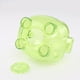 thumbnail image 5 of Caja de ahorro Billuyoard Reemplazo de tapón extraíble reutilizable Linda forma de animal Transparente Verde S, 5 of 6
