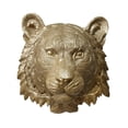 thumbnail image 4 of Decoración animal de la pared de la estatuilla de la pared de la placa de la estatua de la pared de la cabeza animal de Polyresin para el dormitorio Tigre, 4 of 8