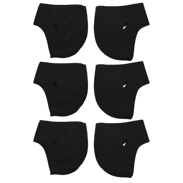 6x Soporte de Tobillo Protección de Tobillo Elástico Abrazadera Negro Banda Salud Soporte Vendaje del Pie