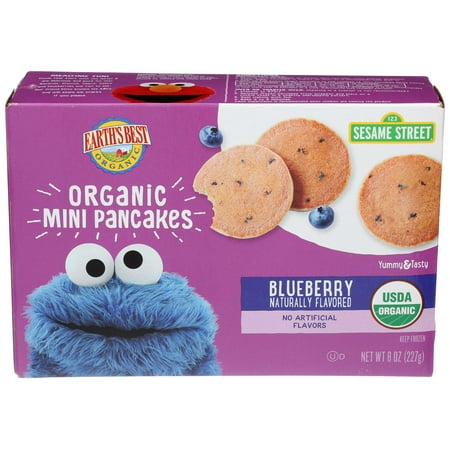 Earths Best Organic Blueberry Mini Pancake, 8 Ounce -- 12 per (Best Red Velvet Pancakes)