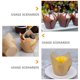 thumbnail image 3 of TABLZONE 200Ud Papel Para Hornear Pasteles Resistente A Alta Temperatura Con Floral, 3 of 8