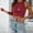 Red, variant on Women’s Tanks Bodysuit Top Sleek Sleeveless Racer Back Sculpting Bodice for Everyday Wear Black S
