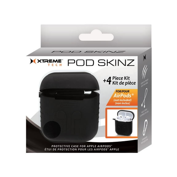 Xtreme Pod Skinz Airpods Case 4 In 1 Accessories Kits Protective Cover & Skin, Airpods model only