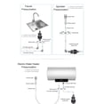 thumbnail image 3 of Bomba De Aumento De Presión De Agua Silenciosa Con Detección Inteligente Completamente Automática, Ahorro De Energía, Amplio Rango De Fuente De Alimentación, 100 W, 24 V, 25, 3 of 7