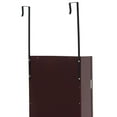 thumbnail image 7 of Patiojoy Wall Door Mounted Mirrored Jewelry Cabinet Standing Vanity Storage Box Coffee, 7 of 7