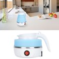 thumbnail image 4 of Collapsible Camping Kettle, Portable Electric Kettle, 600W For Camping Dormitory Travel Home Blue, 4 of 8