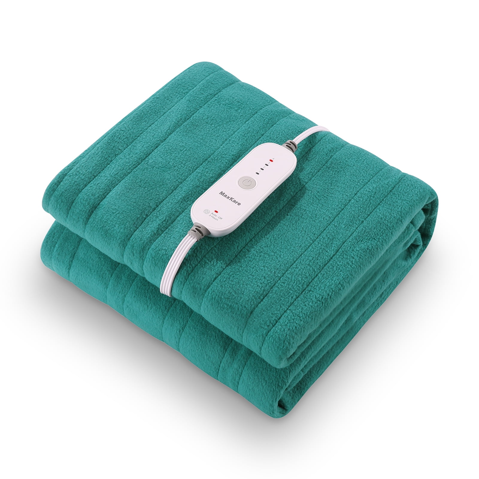 MaxKare Electric Heated Blanket Heated Throw with 4 Heating Levels