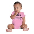 thumbnail image 6 of Warning I'm Teething Funny Shark Romper Boys or Girls Infant Baby Brisco Brands 12M, 6 of 6