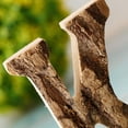 thumbnail image 4 of Letras de madera talladas a mano, puerta numerada con las letras del alfabeto, el nombre flota K, 4 of 9