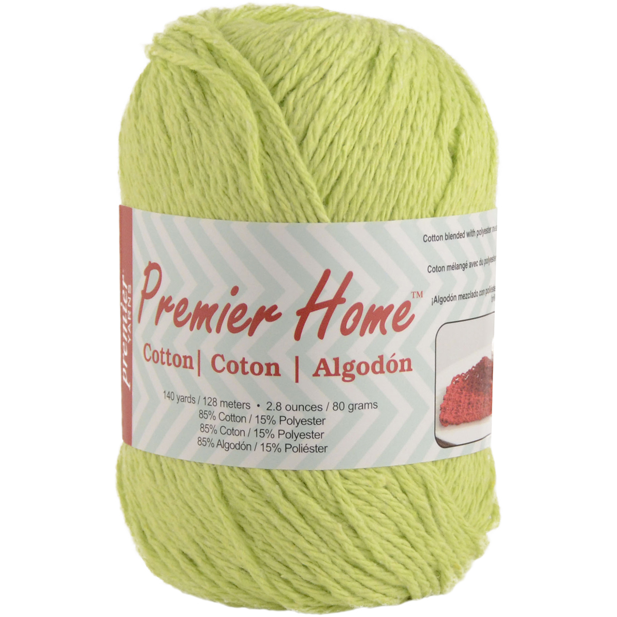 Premier Yarns Home Cotton Yarn SolidLime Green Walmart Canada