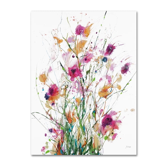 Trademark Fine Art 'Hidden on White Crop' Canvas Art by Jan Griggs