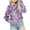 Purple, variant on ZCFZJW Ombre Sweatshirts Teen Girls Boys Long Sleeve Casual Tie Dye Gradient Print Crewneck Graphic T-Shirts Loose Lightweight Comfy Pullover Tops Multicolor 11-12 Years