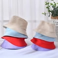 thumbnail image 3 of Sombrero de Sol de algodón para bebé, sombrero de cubo de ala ancha para niñas y niños, cubierta de oreja de cuello al aire libre, gorras de playa Anti UV, Verano, 3 of 4