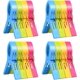 thumbnail image 1 of Pinzas para toallas de playa, pinzas de material duradero con usos múltiples, color brillante para detectar fácilmente, agarre fuerte para mantener las toallas seguras, perfectas para viajes en la, 1 of 8