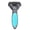 Blue, variant on Pet Deshedding Brush and Grooming Tool for Dogs and Cats, Efficient Hair Remover Comb for Loose Fur, Undercoat Rake for Smooth Coat, Green