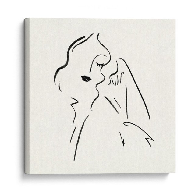 Cuadro decorativo - Estudio Simple Ii, Victoria Borges 70x70 Canvas Lab abstracción, arte abstracto, abstracto