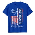 thumbnail image 3 of Glisme Independence Day T Shirt For Mens Round Neck Graphic T Shirt Patriotic Independence Day Commemorative Print Short Sleeve Tee Basic 4Th Of July Wear Pink M, 3 of 3
