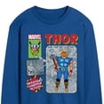 thumbnail image 3 of Marvel Thor - Action Figure - Men's Long Sleeve Graphic T-Shirt, 3 of 5