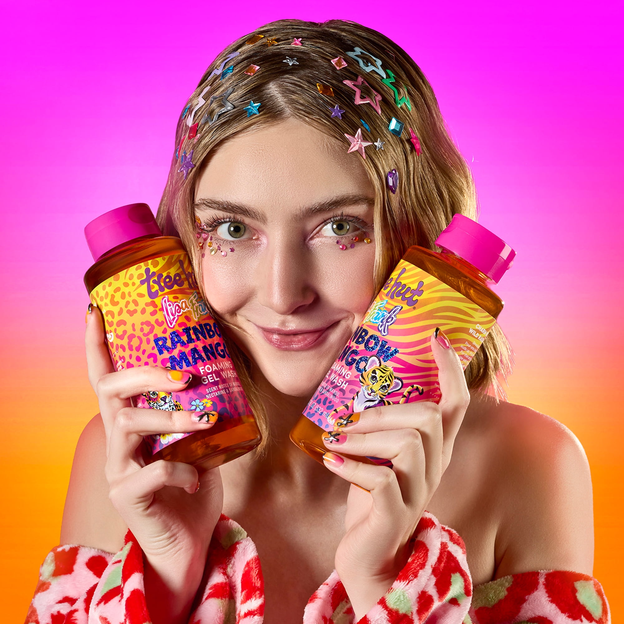Lisa Frank x Tree Hut Rainbow Mango Foaming Gel Wash – 18 fl oz