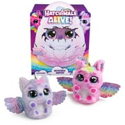 Hatchimals Alive, Mystery Hatch 6.5-inch Pufficorn Electronic Pet with Mist, Lights & Sounds (Styles Vary)