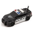 thumbnail image 7 of Vokodo Police Car Friction Powered 1:20 Scale With Lights Sirens And Sounds Durable Kids Rescue Emergency City Cop Vehicle Push And Go Pursuit SWAT Toy Pretend Play Great Gift For Children Boys Girls, 7 of 7