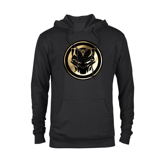 Marvel Black Panther: Wakanda Forever New Panther Mask Gold - Pullover Hoodie for Adults - Customized-Black