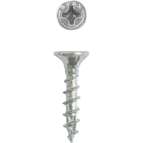 1PC SPAX Flat Head Unidrive Zinc Steel Wood Screws