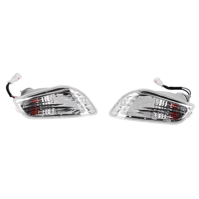 Turn Signal Lamp,Pair Front Turn Signal Car Extreiror Light F Sturdy Construction