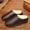 Coffee, variant on XEOVHV Waterproof Men's Cotton Slippers,Water Boots For Men Winter Water Proof Home Slippers Women Household Casual Slides Men Fashion Soft Non-Slip Plush Slipper
