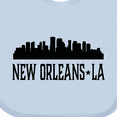 thumbnail image 4 of Inktastic New Orleans Louisiana Skyline Boys or Girls Baby Bib, 4 of 4
