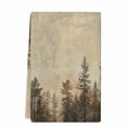 thumbnail image 2 of Brown Forest Kitchen Towels Set of 1, Vintage Tree Farmhouse Botanical Absorbent Dish Towels for Kitchen, Microfiber Hand Towel, Quick Drying Tea Towel for Cleaning Decorative Dishcloths, 2 of 7