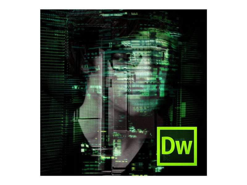Adobe Dreamweaver CS6 - (v. 12) - license - 1 user - Consignment, indirect - 0 points - ESD - Win - Universal English