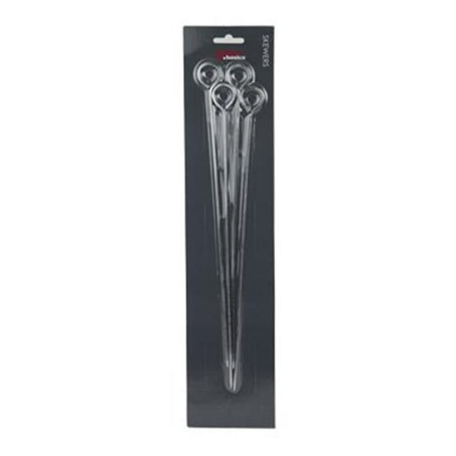 Home Basics KT44751 Ensemble de Brochettes d'Outils de Cuisine - 4 Pièces