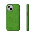 thumbnail image 2 of Green Snakeskin Print Tough iPhone 15 Case-iPhone-Animal Print iPhone Case, 2 of 3