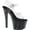Clear PVC/Black Glitter, variant on Women's Pleaser Sky 308LG Platform Sandal