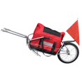 thumbnail image 2 of vidaXL Remorque de Vélo à une Roue avec Sac de Rangement, 2 of 5