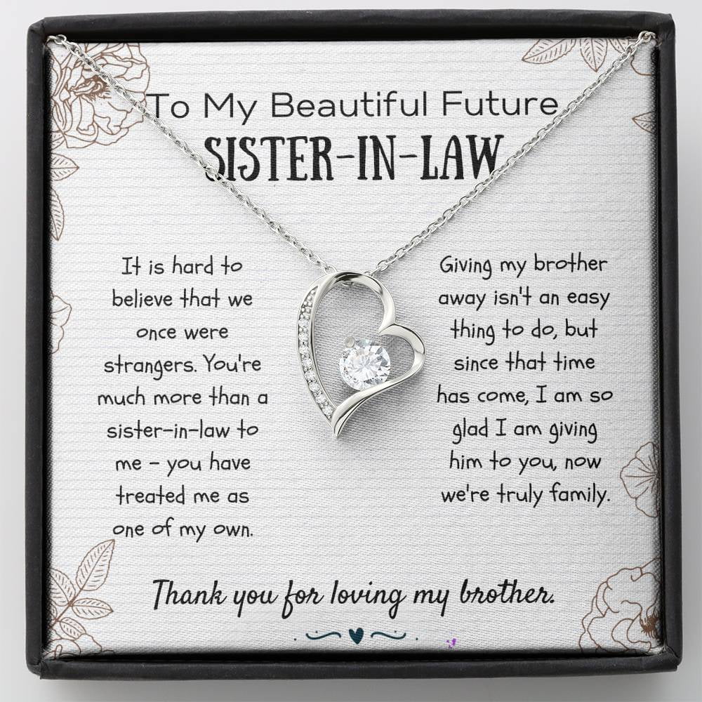Wedding Gift for Bride from Sister in law Bride Gift from Sister in la –  BeWishedGifts