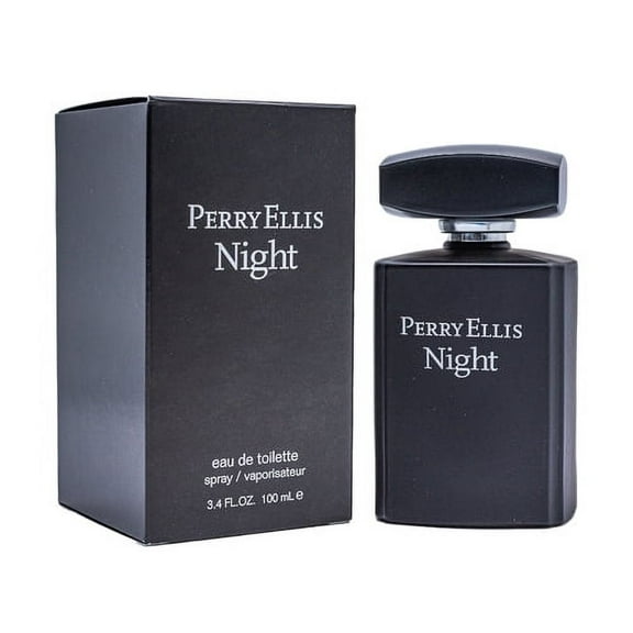 Perry Ellis Night Eau de Toilette, Cologne for Men, 3.4 Oz Full Size