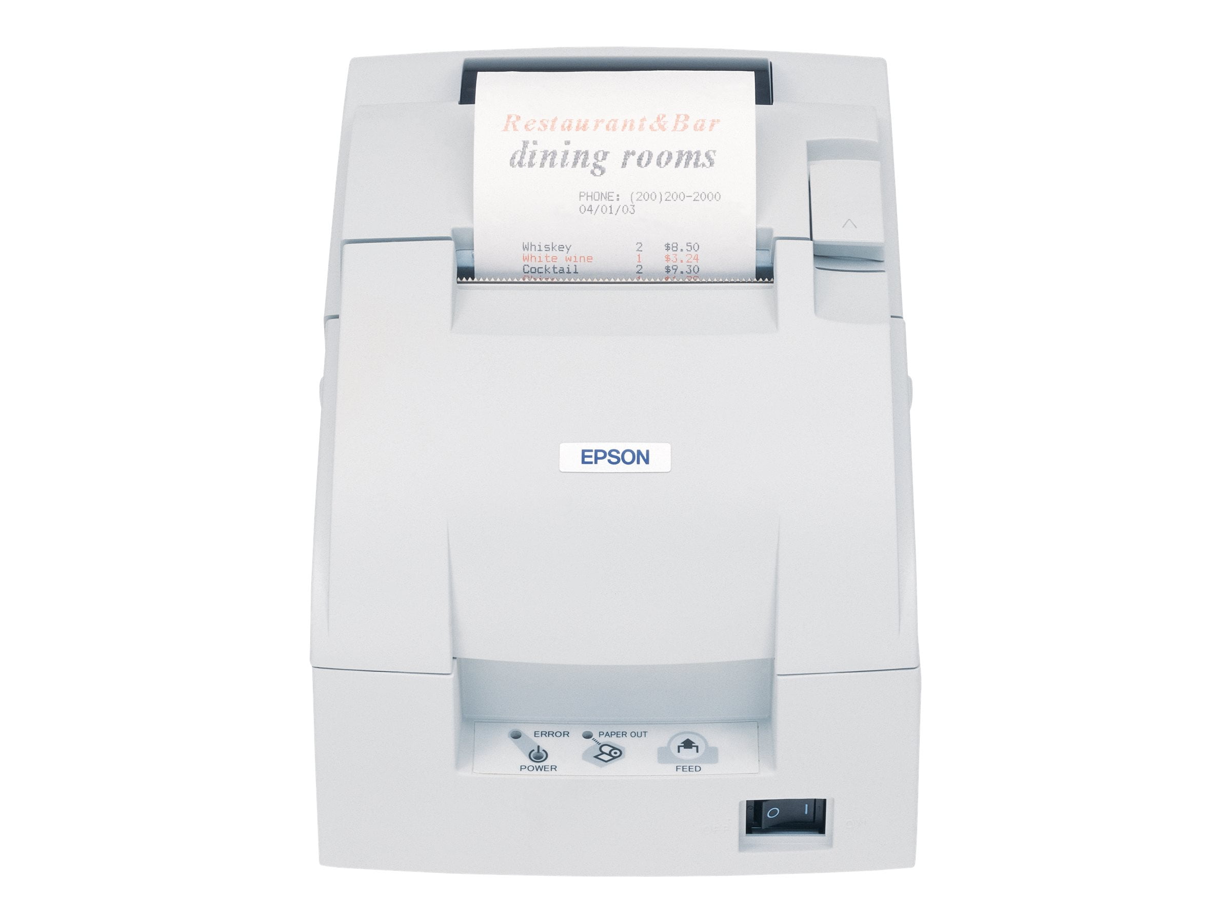 Epson TM U220PD - Receipt printer - two-color (monochrome) - dot-matrix ...