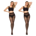 thumbnail image 6 of MANZI 6 Pairs 20D Women's Sheer Tights Ultra Thin High Waist Pantyhose Thigh High Stockings, 6 of 8