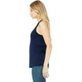 thumbnail image 2 of Bella Canvas Womens Jersey Racerback Tank, M, Navy, 2 of 3