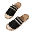 thumbnail image 2 of Zapatillas de tela transpirable para mujer de verano, sandalias, zapatos planos informales para mujer Wmkox8yii ytu10668, 2 of 9