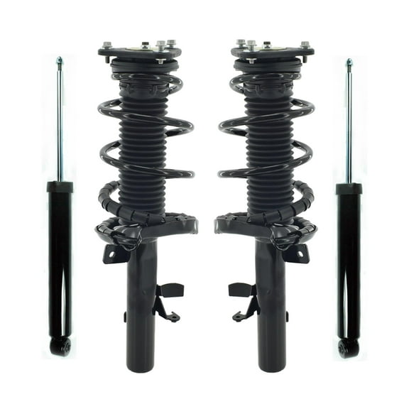 Set Front Quick Complete Strut-Coil Spring-Rear Shock For 2013 Ford Focus ST Turbo