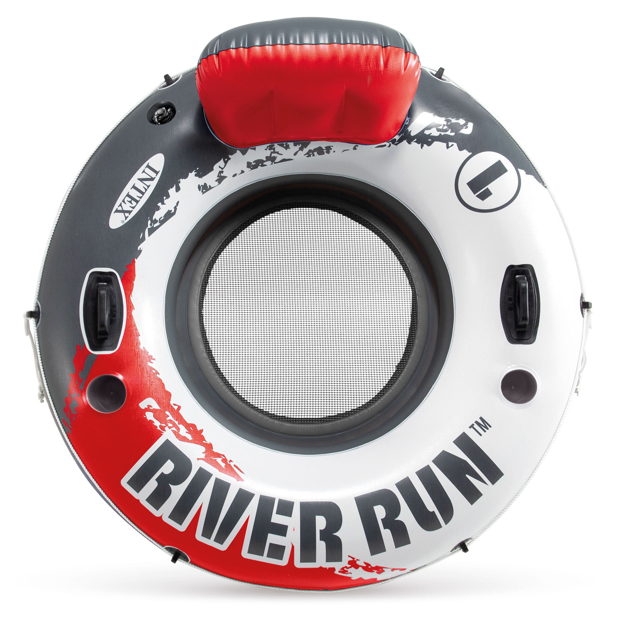 Intex River Run Single Inflatable Floating Water Tube, 3 Pack, Color Varies