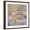 Brown Frame, variant on Art.com Bridge in Monet's Garden, 1895-96 Giclee Print by Claude Monet, Brown Frame Wall Art, 21" x 21"