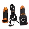 thumbnail image 3 of 1 par/set de accesorios para vehículos eléctricos con manillar de acelerador giratorio, 12V?99V (sin visualización de tres velocidades) dorado, 3 of 8