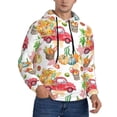 thumbnail image 2 of Sikiie Fall harvest truck pumpkin Men's Hoodie, Essentials Hoodie, Sweatshirt, Pullover Hooded Sweatshirt for Men-3X-Large, 2 of 7