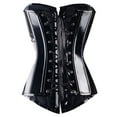 thumbnail image 4 of Overbust Corsets for Women Black Corset Top Waist Trainer Bustier Corset, 4 of 5