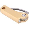 thumbnail image 5 of Pequeña navaja portátil de latón con un cuchillo pequeño con llavero para acampar al aire libre TUNC Sencillez, 5 of 5