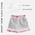 thumbnail image 5 of Kids' Beach Pants Comfortable Swim Trunks Hand-drawn Hearts Shorts for Pool Vacation and Lounge Wear 2T, 5 of 8